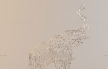 19套精品现代雕塑动物工艺设计模型下载