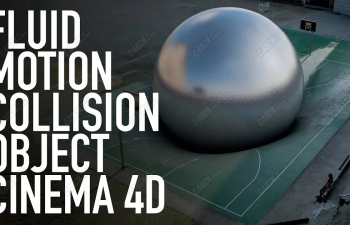 C4DѧײģƬϳЧ̳ Cinema 4D tutorial - Collisio