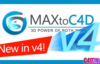 更新支持R19:MAXtoC4D v4.01XX版