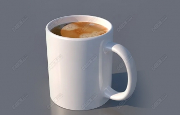 C4DȲˮ߽ģ̳ How to model coffee mug with Cinema 4D