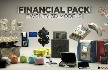 йصC4DģͰThe Pixel Lab - 3D Financial Pack