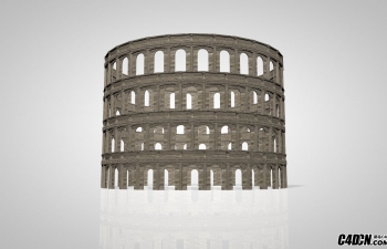 C4D޳ģ Colosseum Building