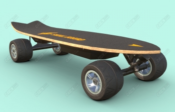 C4Dͷֵ綯峵ģ SKULLBOARD S3 Electric Skateboard