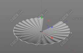 C4D模拟折叠折扇折纸动画视频教程 Disc-Fold-Animation