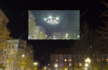 C4D中的叠加渲染和After Effects中的UFO合成动画教程