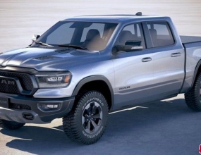 ӲƤ3Dģ RAM 1500 Rebel Crew Cab 2019