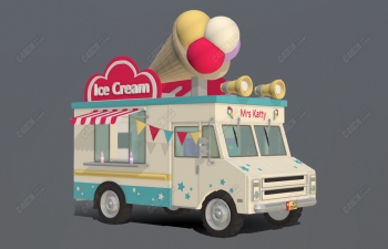 C4Dѩ⳵ģ Ice Cream Truck