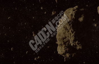 C4DСģ asteroid model
