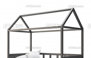 ͯģ kids house bed frame
