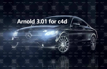 C4D插件 阿诺德渲染器3.01版本 Arnold 3.01 for c4d