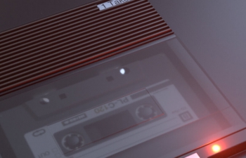 ʽŴŴ¼ֲC4Dģ Old-style retro tape recorder music playe...