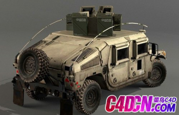 úԽҰװսC4Dģ HMMWV M1151 Armored Vehicle