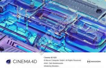 最新版Cinema 4D R25软件资产浏览器怎么安装lib4d预设文件？