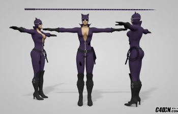 C4DèŮͱģͺ Catwoman 3d model