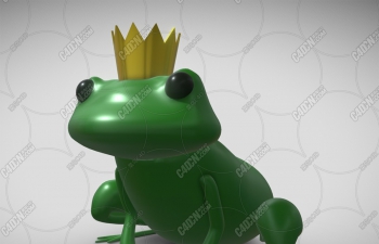C4D+BlenderͨӶģ Prince Frog