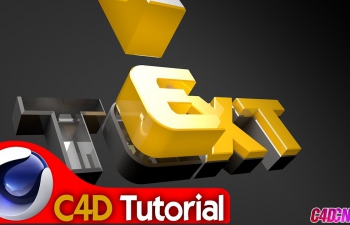 C4DתLOGO̳ Spinning Text Assembly Intro