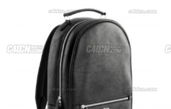 ˶ģ Leather Backpack Black
