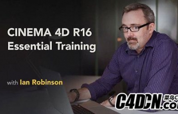 C4D R16ۺѵƵ̳ Lynda C CINEMA 4D R16 Essential Training