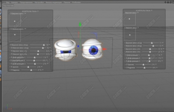 xpresso节点制作眼球绑定C4D教程