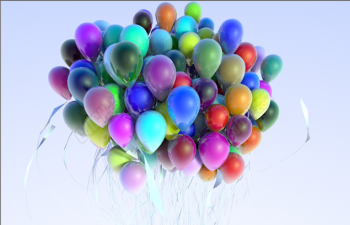 C4DһȺģ Balloons Model