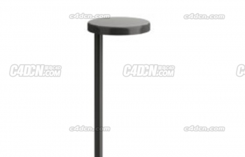 ֱԲ̨C4Dģ oblique table lamp