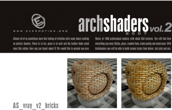 Ʒʺϼ(Evermotion ArchShaders vol. 2 for V-RAY)ArchShaders vol.2
