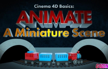 C4DͨС𳵴ԽģȾ̳ Skillshare C Cinema 4D Basic...