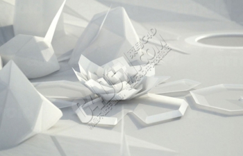 C4D Arnold渲染器纸张白纸材质渲染教程