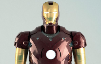 钢铁侠含绑定C4D模型 Iron Man with bound C4D model