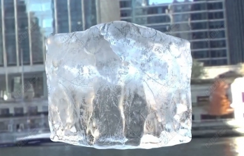 红移渲染器C4D逼真写实冰块材质渲染教程 Ice Cube Shader with Redshift