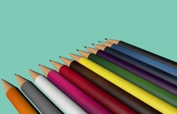 C4D 12ɫɫǦģ Coloured Pens By Berken