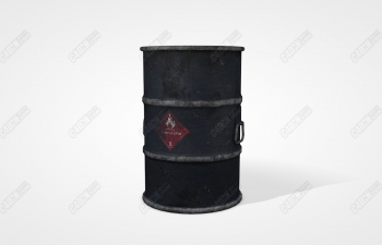 C4DͰģ Oil Barrel