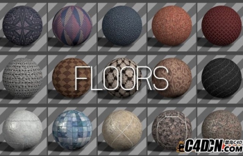 49ذ שʰ Floor Tile Textures for Cinema 4D