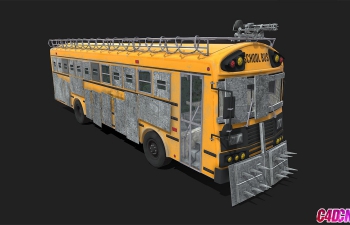 C4Dĩսʬħʿģ Hunter Bus Body