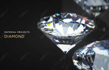 C4D璀璨钻石材质Octane渲染器教程