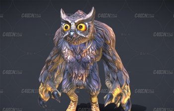 C4Dèͷӥ޽ɫģ Owlbear