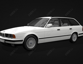 C4Dʽгģ BMW 5 Series touring 1993