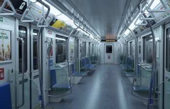 C4Dе᳡ģ Urban subway model