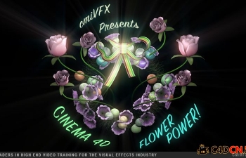 C4DۺϽ̳cmiVFX - Cinema 4D Flower Power