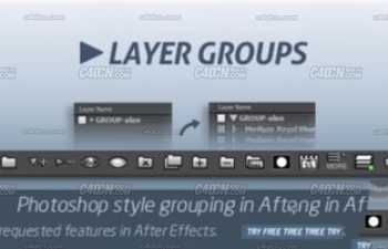 AEʱPSDͼʽͼֹű Layer Groups v2.20