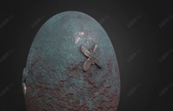 C4Dʯģ Dragon's Egg Model
