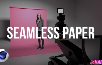 C4D̳ Seamless Paper  Cine Designer for Tutorial