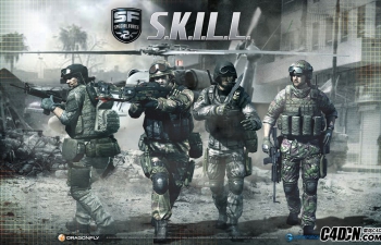 25套C4D FPS游戏《S.K.I.L.L.特种部队2（S.K.I.L.L. Special Force 2）》模型合集