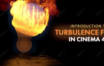 C4D̳ Cinema 4D: A Quick start to Turbulence FD | Fluid Simulation