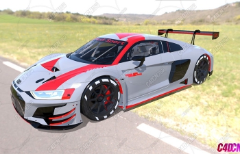 C4DܰµR8רҵ˶ģ() Audi R8 LMS GT3 EVO