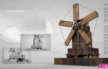 C4Dƾɷ糵ľģ Old Windmill House