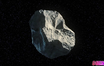 太空陨石岩石小行星材质灯光渲染C4D教程