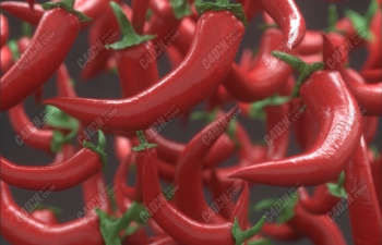 C4D񹤾дʵģȾOctaneȾ̳ Creating Spicy Chili Peppers Using the Volume Me