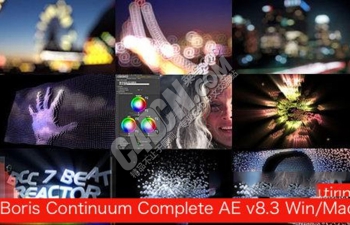 AE Boris continuum complete ae v8.3.0 Win+Mac