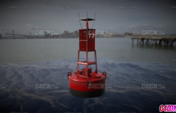 Blenderۺиģ Harbor Navigation Buoy